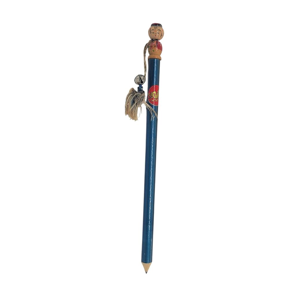 RARE Vintage Giant Jumbo Souvenir Wooden Pencil Chinatown New York 12" Tall M2